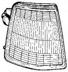 VAN WEZEL 4039902 Ліхтар покажчика повороту