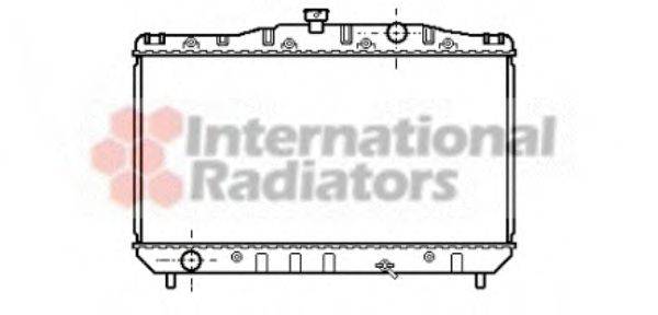 VAN WEZEL 53002044 Радіатор, охолодження двигуна