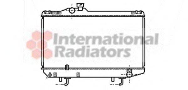 VAN WEZEL 53002154 Радіатор, охолодження двигуна