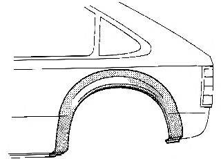 VAN WEZEL 5321146 Боковина