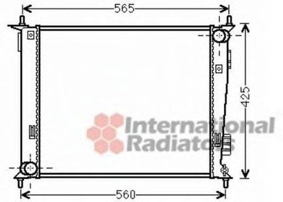 VAN WEZEL 83002143 Радіатор, охолодження двигуна