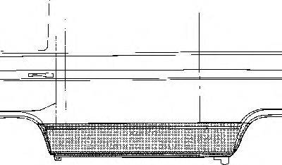 VAN WEZEL 5870109 Боковина