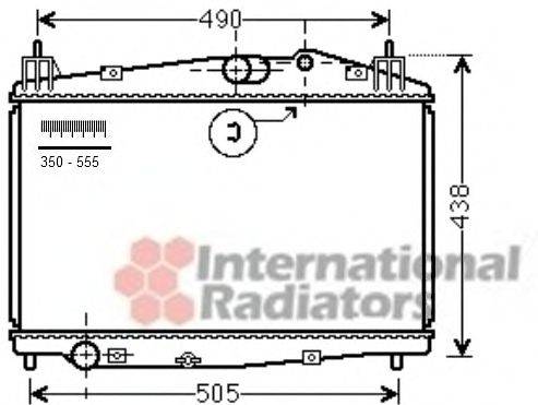 VAN WEZEL 27002229 Радіатор, охолодження двигуна