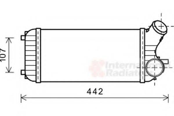 VAN WEZEL 18004472 Інтеркулер