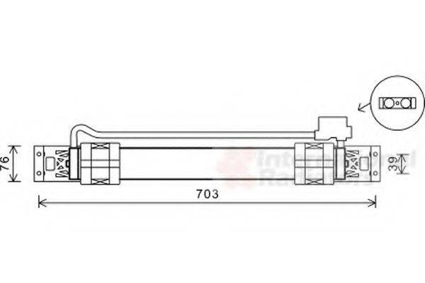 VAN WEZEL 58003315 масляний радіатор, моторне масло