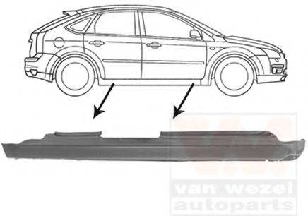 VAN WEZEL 1863104 Накладка порога
