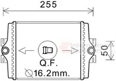 VAN WEZEL 06002450 Радіатор, охолодження двигуна