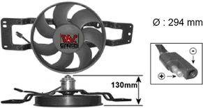 VAN WEZEL 4342747 Вентилятор, охолодження двигуна