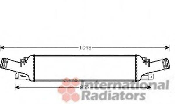 VAN WEZEL 03004294 Інтеркулер