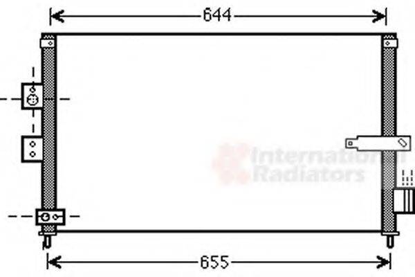 VAN WEZEL 25005223 Конденсатор, кондиціонер