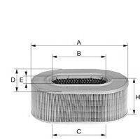 UNIFLUX FILTERS XA683 Повітряний фільтр