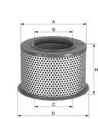 UNIFLUX FILTERS XA714 Повітряний фільтр