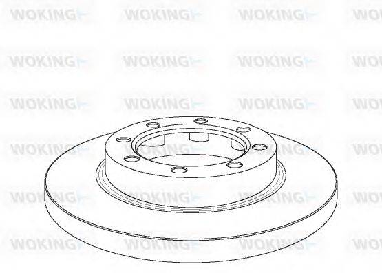 WOKING NSA103010 гальмівний диск