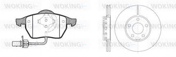 WOKING 8290300 Комплект гальм, дисковий гальмівний механізм