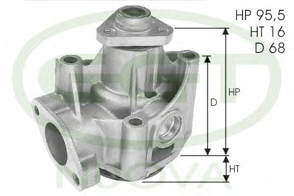 GGT PA00806 Водяний насос