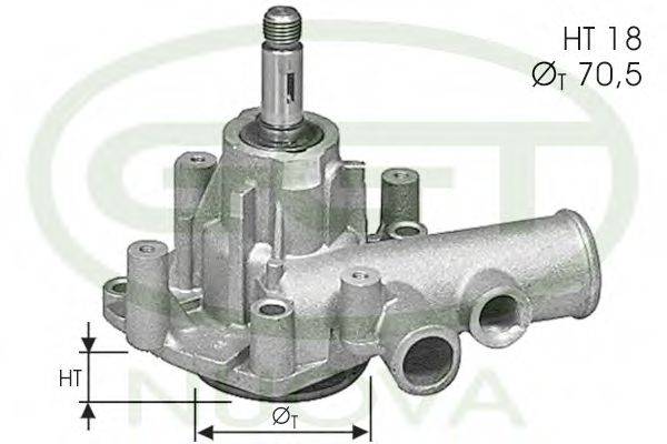 GGT PA12129 Водяний насос