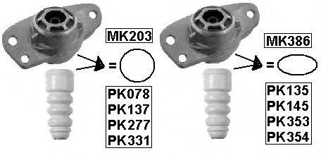 MONROE PK078 Пилозахисний комплект, амортизатор