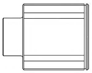 GSP 661029 Шарнірний комплект, приводний вал