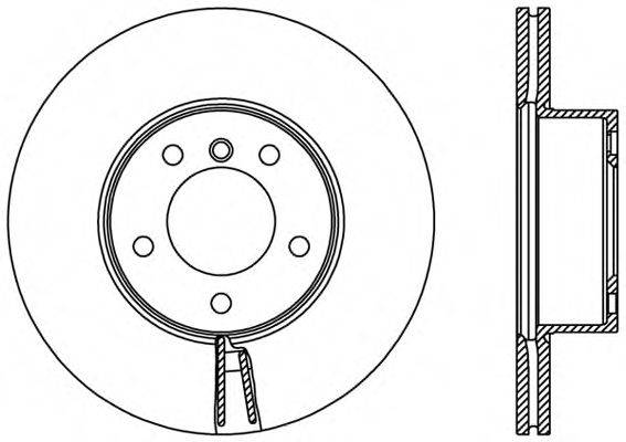 OPEN PARTS BDR242920 гальмівний диск