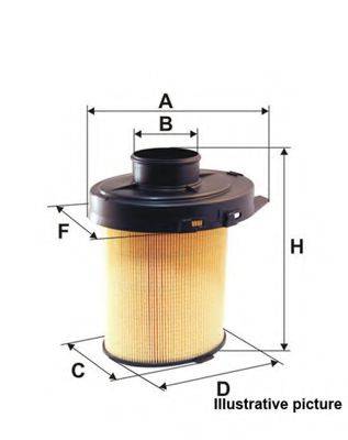 OPEN PARTS EAF314420 Повітряний фільтр