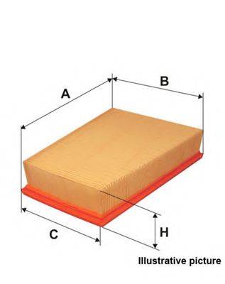 OPEN PARTS EAF350610 Повітряний фільтр