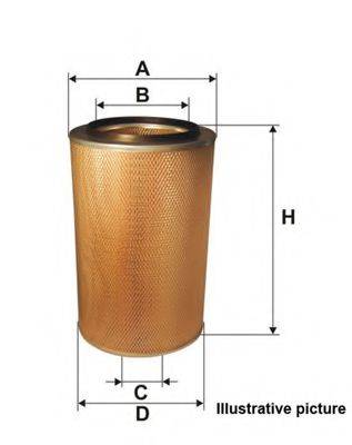 OPEN PARTS EAF358320 Повітряний фільтр