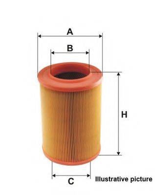 OPEN PARTS EAF358520 Повітряний фільтр