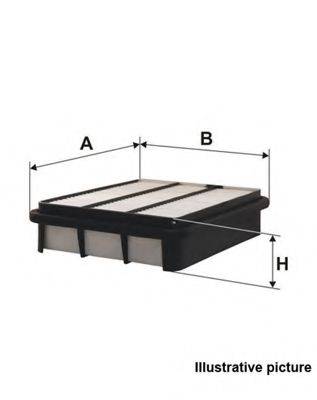 OPEN PARTS EAF361110 Повітряний фільтр