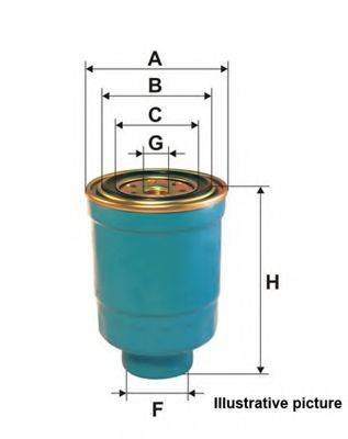 OPEN PARTS EFF505910 Паливний фільтр