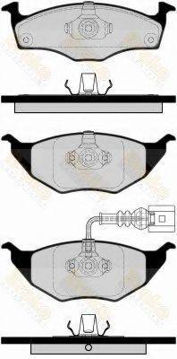 BRAKE ENGINEERING PA1479 Комплект гальмівних колодок, дискове гальмо