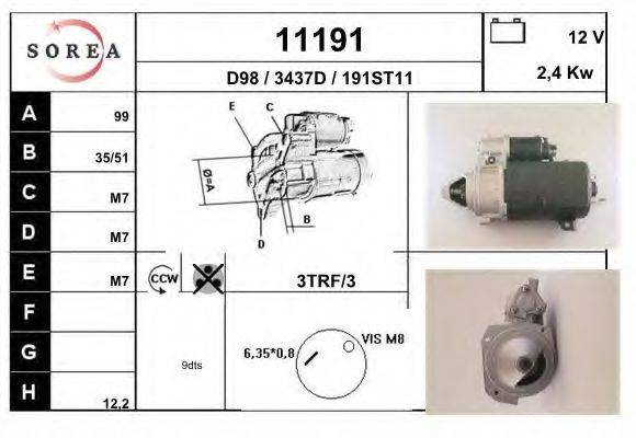 EAI 11191 Стартер