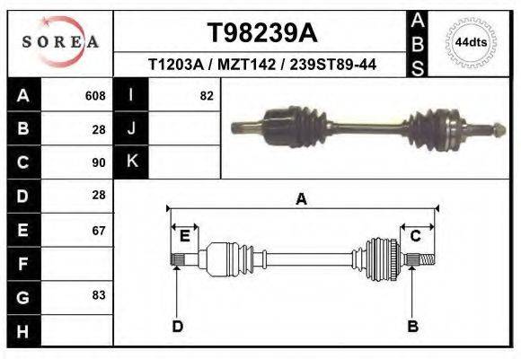 EAI T98239A Приводний вал