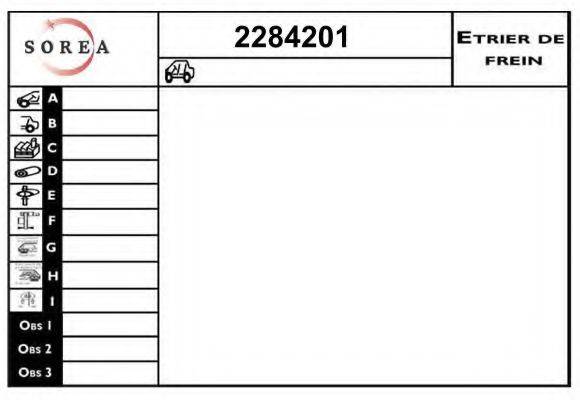 EAI 2284201 Гальмівний супорт