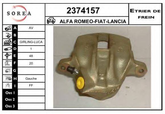 EAI 2374157 Гальмівний супорт