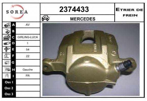 EAI 2374433 Гальмівний супорт