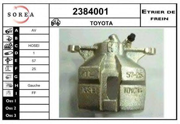 EAI 2384001 Гальмівний супорт