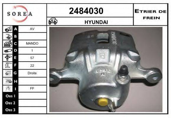 EAI 2484030 Гальмівний супорт