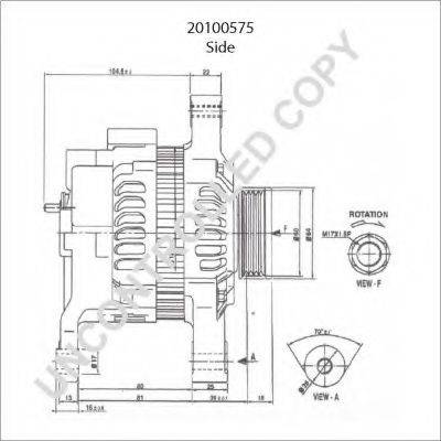 PRESTOLITE ELECTRIC 20100575 Генератор