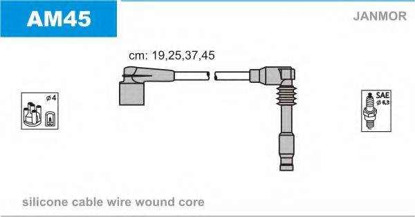 JANMOR AM45 Комплект дротів запалювання