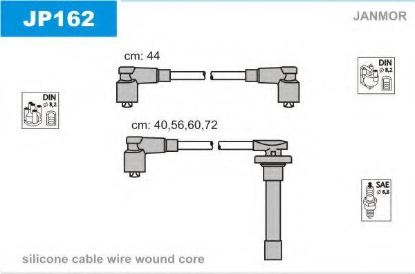 JANMOR JP162 Комплект дротів запалювання