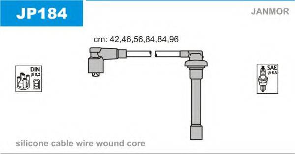 JANMOR JP184 Комплект дротів запалювання
