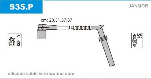 JANMOR S35P Комплект дротів запалювання