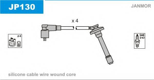 JANMOR JP130 Комплект дротів запалювання