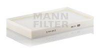 MANN-FILTER CU3540 Фільтр, повітря у внутрішньому просторі