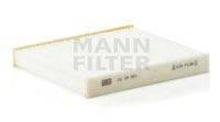 MANN-FILTER CU16001 Фільтр, повітря у внутрішньому просторі