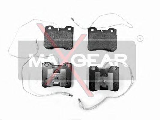 MAXGEAR 190417 Комплект гальмівних колодок, дискове гальмо