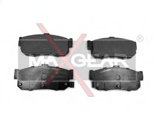 MAXGEAR 190474 Комплект гальмівних колодок, дискове гальмо