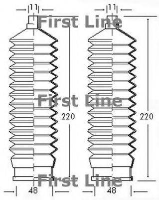 FIRST LINE FSG3040 Пильовик, рульове управління