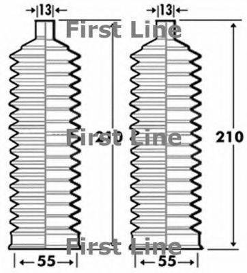 FIRST LINE FSG3293 Пильовик, рульове управління