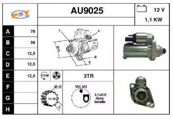 SNRA AU9025 Стартер